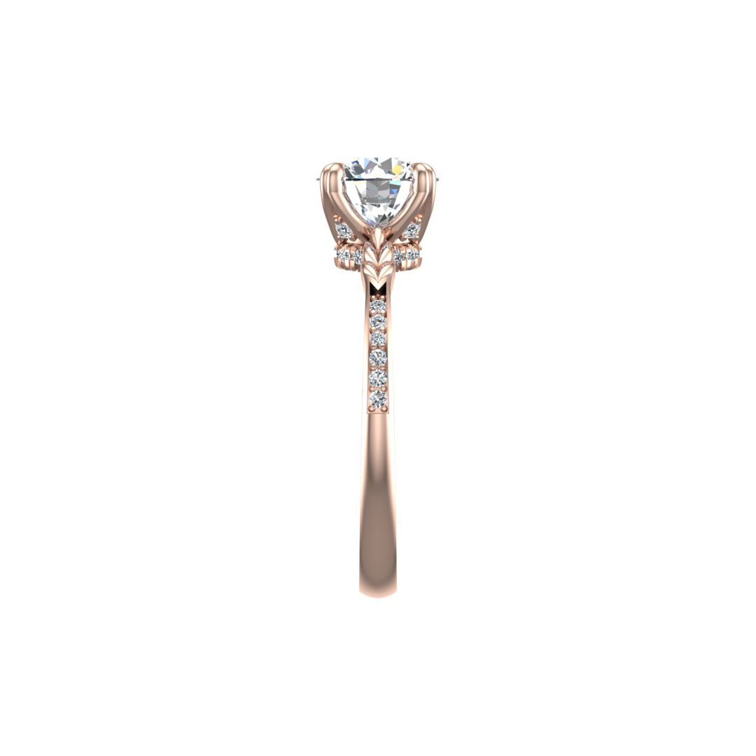 Jolene Pave Engagement ring